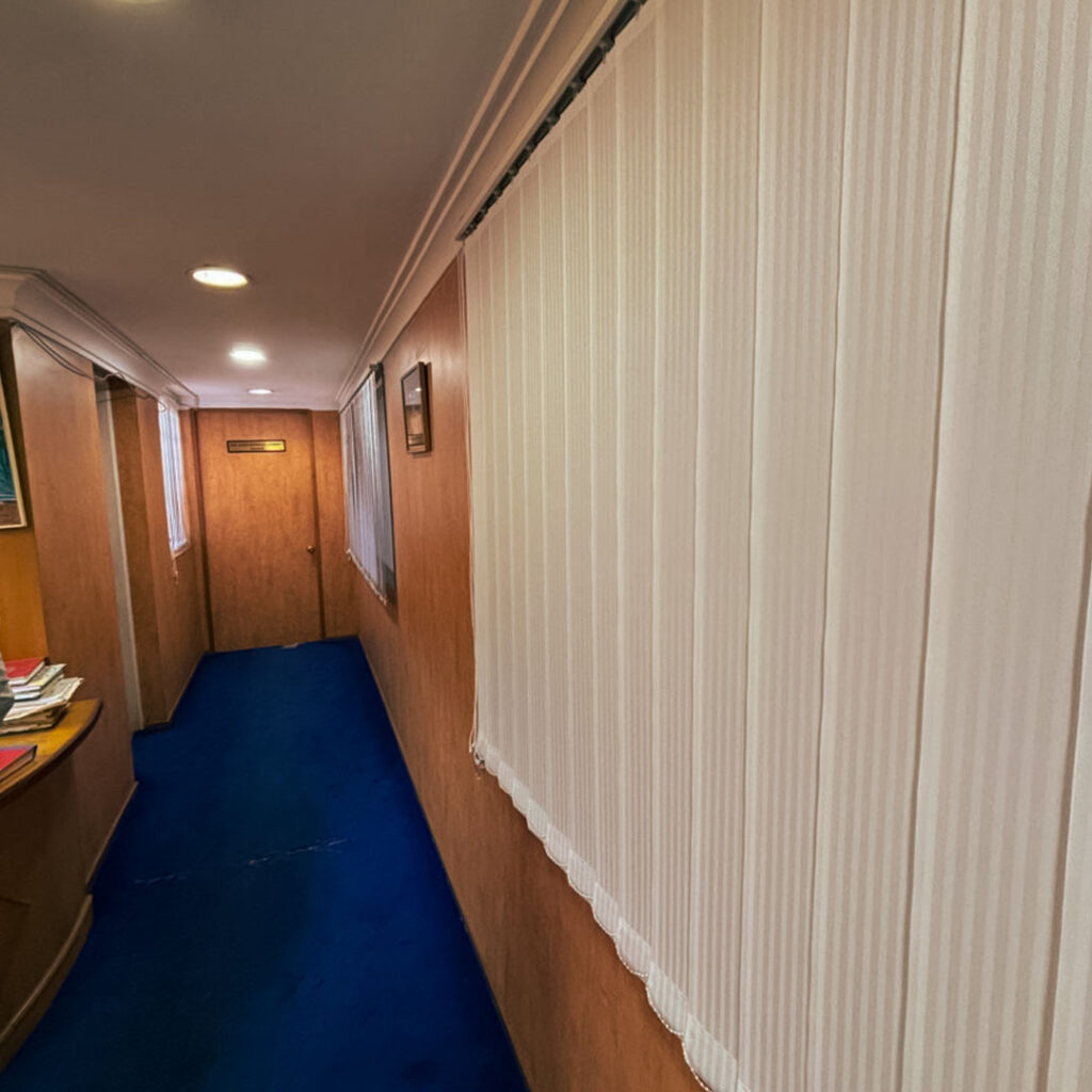 side-view-window-of-vertical-blinds-at-GIDC-goa