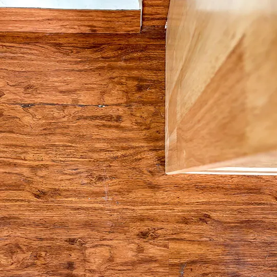 Vinyl flooring pattern in Maple Bear classroom, Goa by S.N Interiors