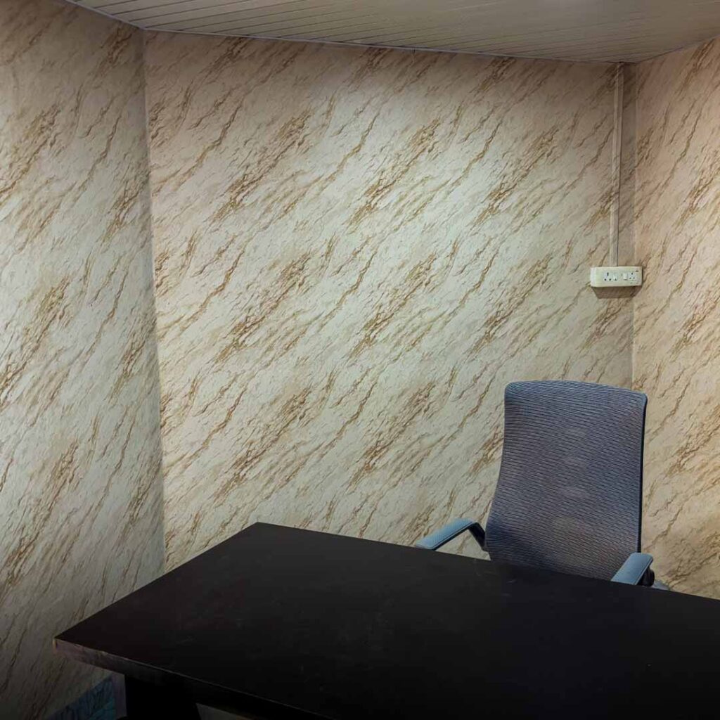 Complete wallpaper installation in St. Cruz, Goa
