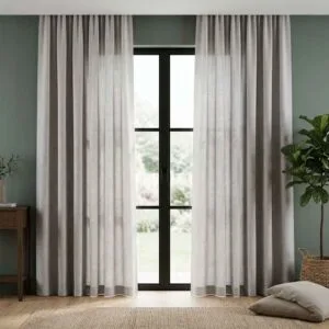 Malta-Stone-Grey-Linen-Curtains-SN-Interiors-Goa